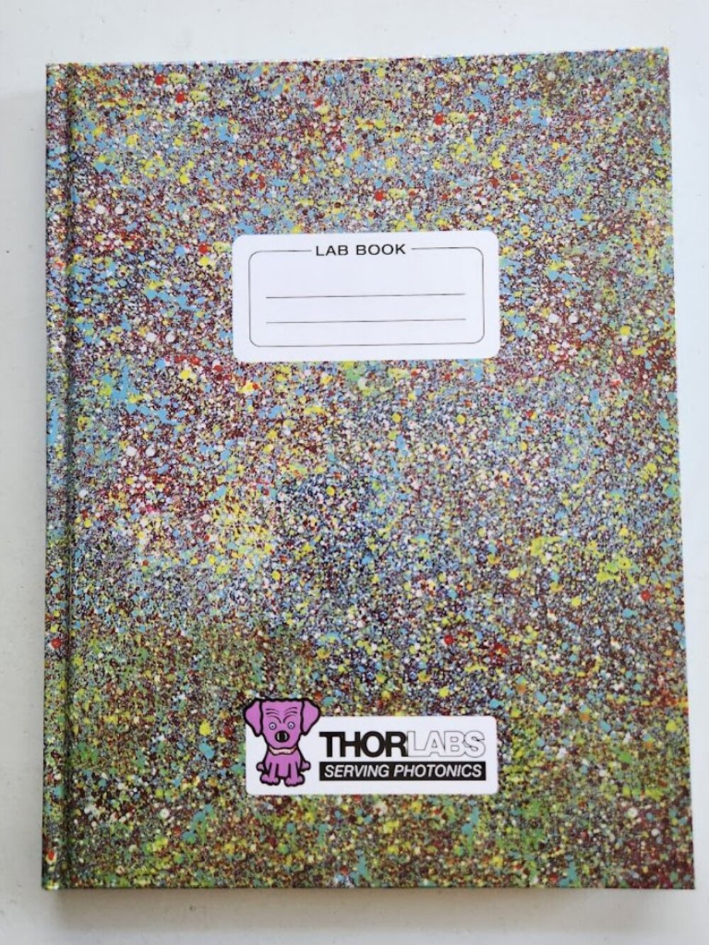 Thor Labs Lab Notebook Hardcover 5mm Grid 160 Paper Pages Science Laboratory Sch